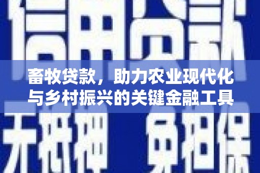 旅顺口畜牧贷款，助力农业现代化与乡村振兴的关键金融工具