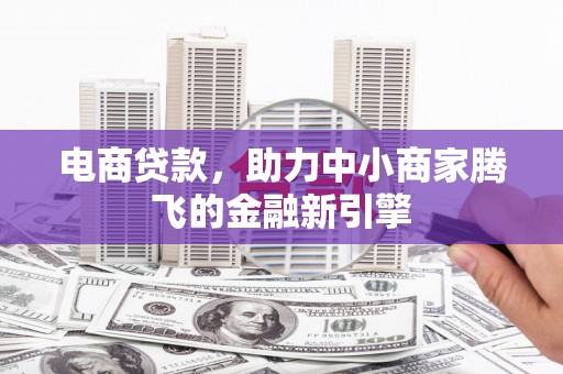 旅顺口电商贷款，助力中小商家腾飞的金融新引擎
