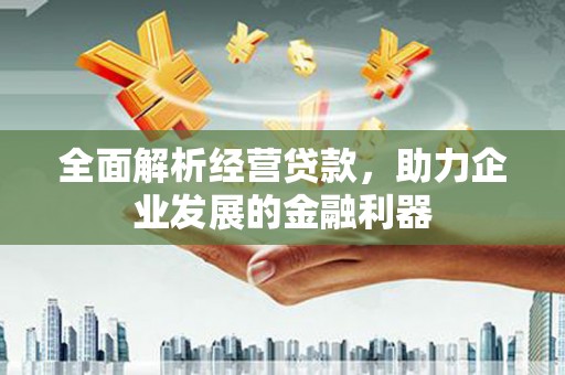 旅顺口全面解析经营贷款，助力企业发展的金融利器