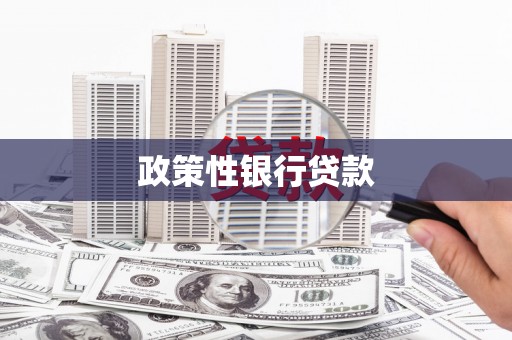 旅顺口政策性银行贷款