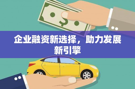 旅顺口企业融资新选择，助力发展新引擎