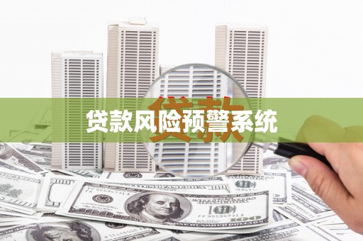 旅顺口贷款风险预警系统