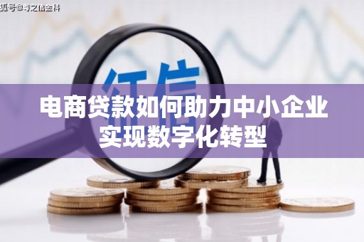 旅顺口电商贷款如何助力中小企业实现数字化转型