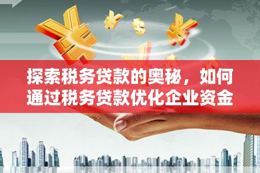 旅顺口探索税务贷款的奥秘，如何通过税务贷款优化企业资金流