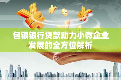 旅顺口包银银行贷款助力小微企业发展的全方位解析