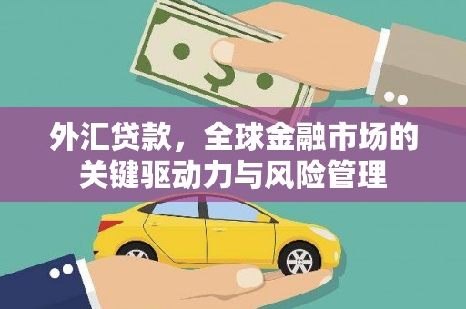 旅顺口外汇贷款，全球金融市场的关键驱动力与风险管理