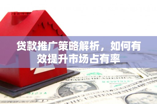 旅顺口贷款推广策略解析，如何有效提升市场占有率