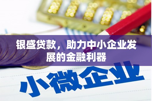 旅顺口银盛贷款，助力中小企业发展的金融利器