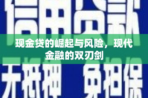 旅顺口现金贷的崛起与风险，现代金融的双刃剑