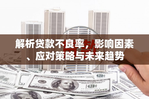 旅顺口解析贷款不良率，影响因素、应对策略与未来趋势