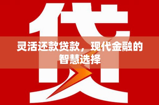 旅顺口灵活还款贷款，现代金融的智慧选择