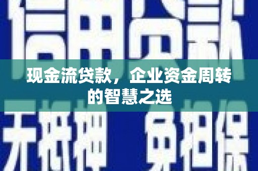旅顺口现金流贷款，企业资金周转的智慧之选