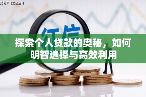 旅顺口探索个人贷款的奥秘，如何明智选择与高效利用