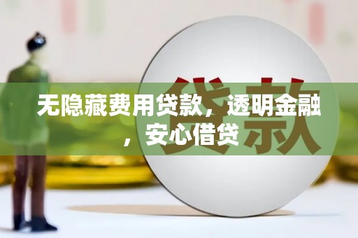 旅顺口无隐藏费用贷款，透明金融，安心借贷