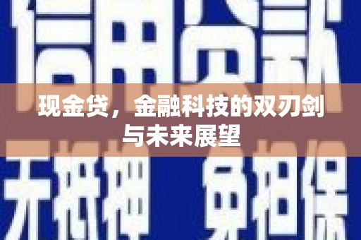 旅顺口现金贷，金融科技的双刃剑与未来展望