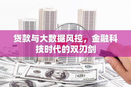 旅顺口贷款与大数据风控，金融科技时代的双刃剑