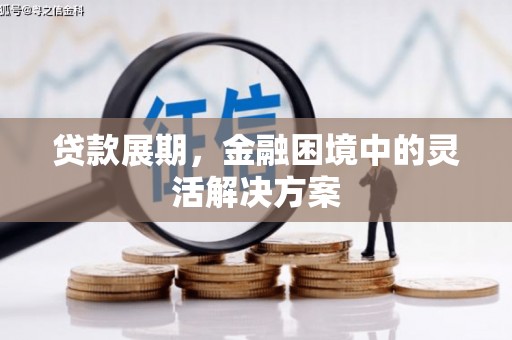 旅顺口贷款展期，金融困境中的灵活解决方案