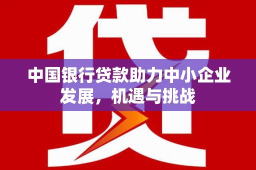 旅顺口中国银行贷款助力中小企业发展，机遇与挑战