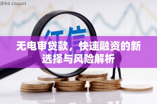 旅顺口无电审贷款，快速融资的新选择与风险解析