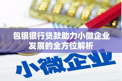旅顺口包银银行贷款助力小微企业发展的全方位解析