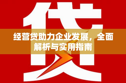 旅顺口经营贷助力企业发展，全面解析与实用指南