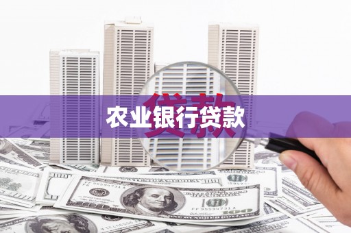 旅顺口农业银行贷款