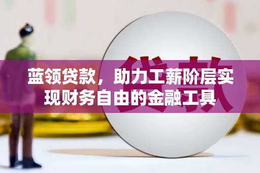 旅顺口蓝领贷款，助力工薪阶层实现财务自由的金融工具