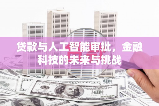 旅顺口贷款与人工智能审批，金融科技的未来与挑战