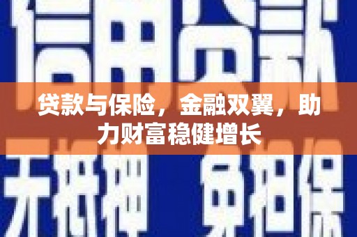 旅顺口贷款与保险，金融双翼，助力财富稳健增长