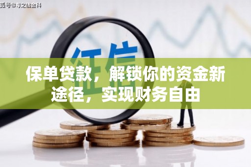 旅顺口保单贷款，解锁你的资金新途径，实现财务自由