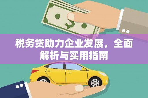 旅顺口税务贷助力企业发展，全面解析与实用指南