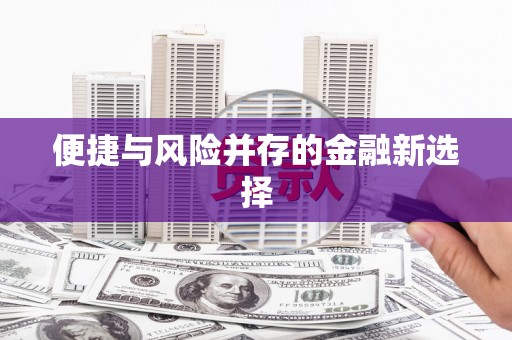 旅顺口便捷与风险并存的金融新选择