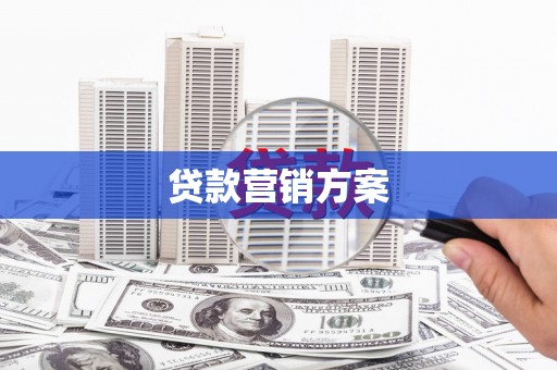 旅顺口贷款营销方案